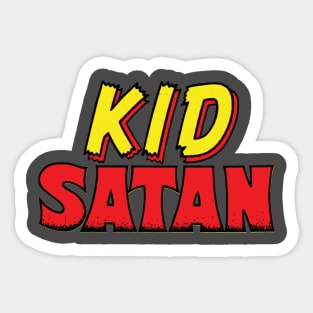 Kid Satan Logo Sticker